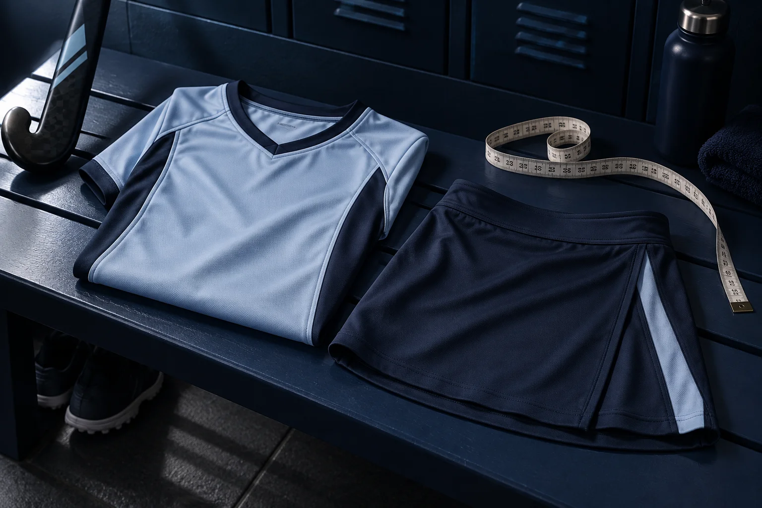 Field Hockey garment measurements and kit planning