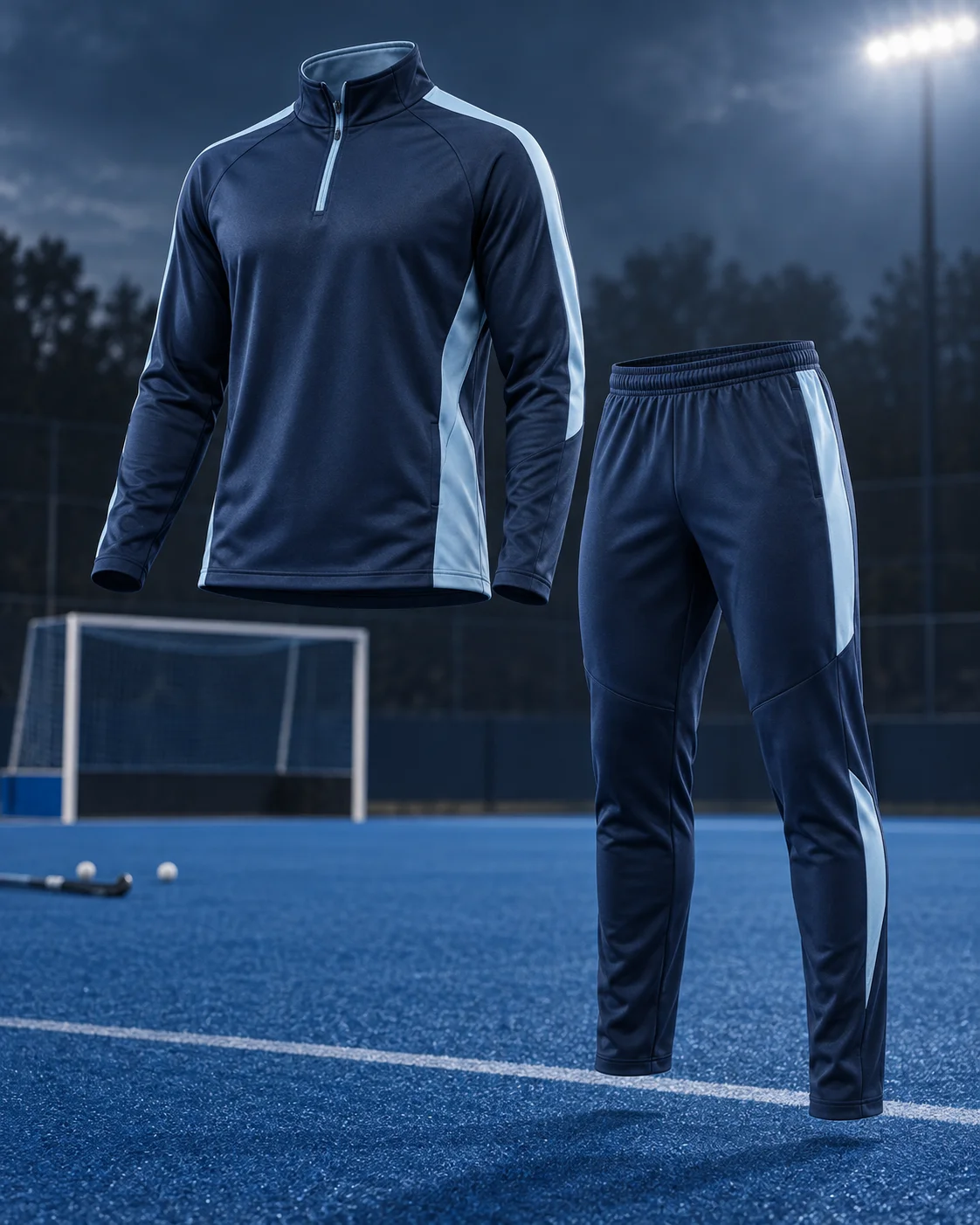 Field Hockey: training layers apparel concept