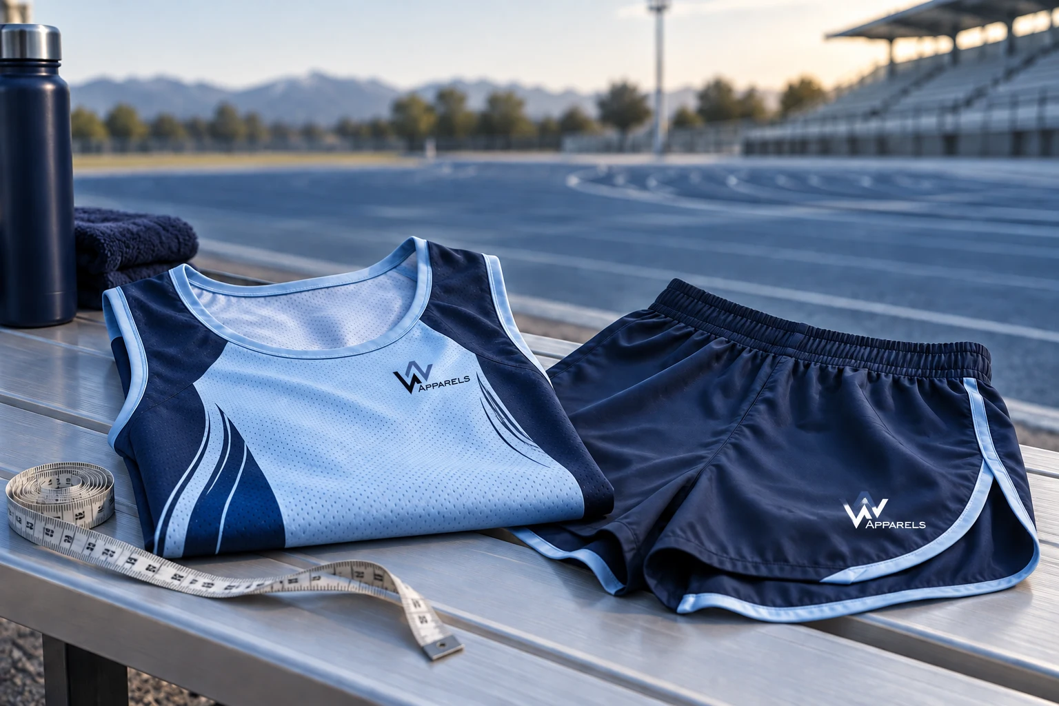 Athletics garment measurements and kit planning