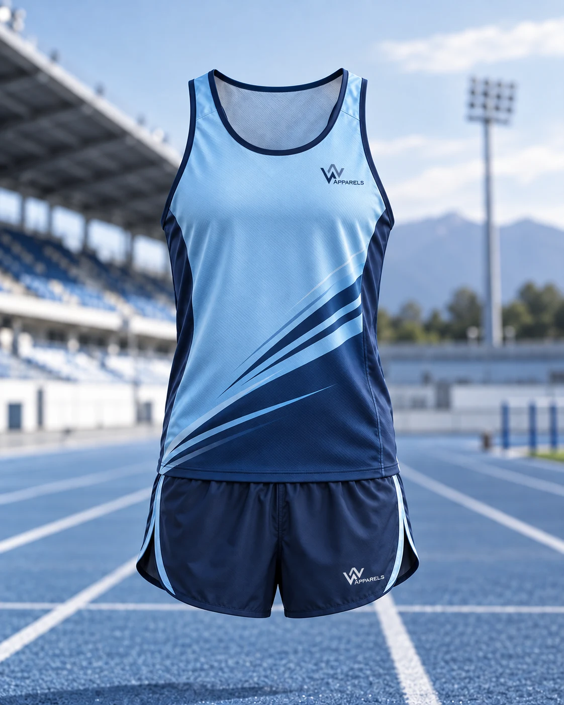 Athletics: racing kit apparel concept