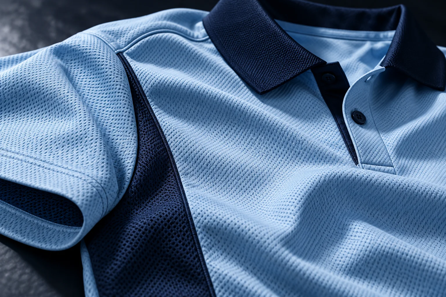 Racket Sports garment fabric close-up