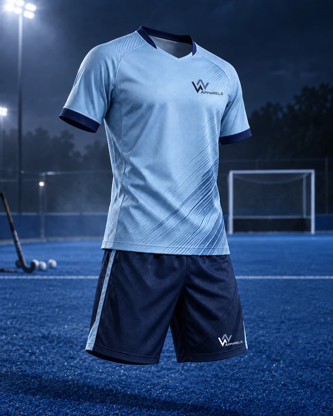 Field Hockey: short-sleeve kit apparel concept