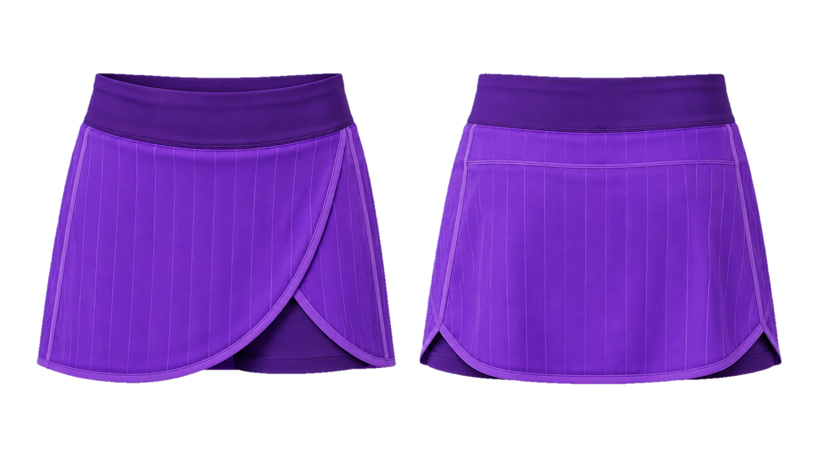 Heritage Pipe Women's Lacrosse Kilt Skort rhinestone product front and back preview